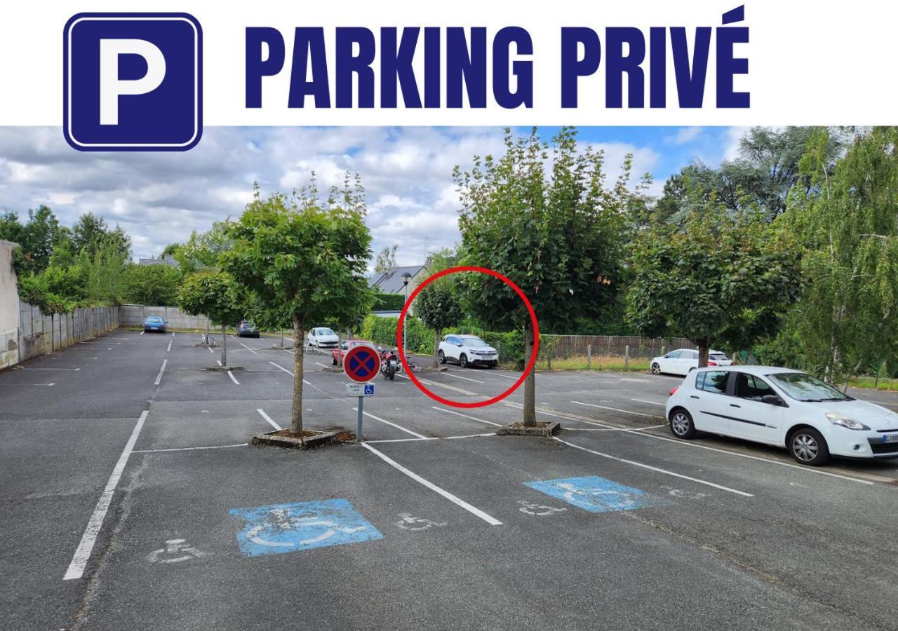 'Les Tropiques' - Parking Prive - Balcon - Tout Confort Joué-lés-Tours Zewnętrze zdjęcie